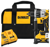 Dewalt DCD998W1 20V MAX* XR Brushless 1/2" Cordless Hammer Drill/Driver Kit with POWER DETECT™ Tool Technology