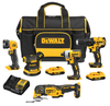 Dewalt DCKSS521D2 20V MAX* Cordless 5-Tool Combo Kit with Contractor Bag