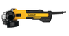 Dewalt DWE43240INOX 5"/6" Brushless Variable Speed Slide Switch Small Angle Grinder, INOX