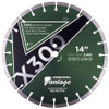 Diamond Vantage X300 SERIES 14 x .110 x 1/20mm Hard Material, Premium Grade, Segmented Blade