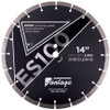 Diamond Vantage ES100 SERIES 14 x .125 x 20mm Conc/Mas, Value Plus Grade, Segmented Blade