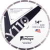 Diamond Vantage Y110 SERIES 14 x .125 x 1/20mm Conc/Mas, Value Plus Grade, Segmented Blade