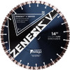 Diamond Vantage ZENESIS V SERIES ZX5 14 x .125 x 1/20mm Concrete/Masonry, ZENESIS V Notch HS Blade, 15mm seg