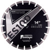 Diamond Vantage ES100 14 x .125 x 1/20mm Asphalt Value Plus Grade, Segmented Blade 12mm Seg