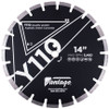 Diamond Vantage Y110 12 x 125 x 1/20mm Value Plus High Speed Asphalt, 12mm Seg
