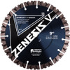 Diamond Vantage 8 x .094 x U/A Concrete/Masonry, ZENESIS V Notch HS Blade, 12mm seg
