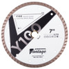 Diamond Vantage 7 x .095 x U/A General Purpose, Value Grade, Turbo Rim Blade