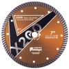 Diamond Vantage 4-1/2 x .080 x 7/8-5/8 General Purpose, Heavy Duty Grade, Turbo Rim Blade