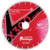Diamond Vantage 12 x .125 x 50/60mm Silent Core Marble Blade, Premium Grade