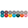 Diamond Vantage 5" Dry Polishing Pad, 100 Grit, Hex Design