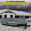 Pop Up Camper Cover Pop Up RV Cover Fit for 12-14 ft Long Trailers