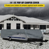 Pop Up Camper Cover Pop Up RV Cover Fit for 14-16 ft Long Trailers