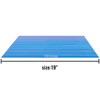 Awning Replacement Fabric Canopy 19' For RV Camper Trailer Ocean Blue Fade 19ft