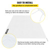 RV Awning Fabric RV Camper Trailer Replacement Fabric 17 ft White