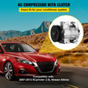 AC compressor CO 10886C compatible with Altima 2007-2012 2.5l Air Conditioner Compressor Altima 07-12 A/C Clutch fit for Sentra 2007-2009