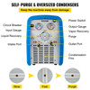 Portable Refrigerant Recovery Machine 3/4 HP Dual Cylinder Air Condition