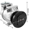 AC A/C Compressor CO 20458C Compatible with Chevrolet Lumina Buick Regal 1996-2001 3.1L 3.4L