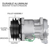 Brand New Premium Quality AC Compressor & A/C Clutch Replaces Sanden 4663 Style