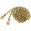 Tow Chain 3/8" 20' G70 2 Pack Tie Down Binder Chain Flatbed Truck Trailer
