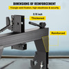 Category 1 And 2, 3 Point Quick Hitch,  3000 LB Heavy Duty Alloy Steel Tractor Quick Hitch, No Welding Needed, 5-level Adjustable Top Hook
