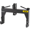 Category 1 And 2, 3 Point Quick Hitch,  3000 LB Heavy Duty Alloy Steel Tractor Quick Hitch, No Welding Needed, 5-level Adjustable Top Hook