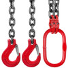 Chain Sling - 5/16" X 5' Double Leg Lifting Chain Powder Coating 3t/6600lbs