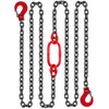 2/5 5ft G80 Lifting Chain Sling Double Leg