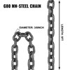 2/5 5ft G80 Lifting Chain Sling Double Leg