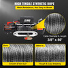 13000LBS Electric Winch 12V Synthetic Rope Off-road ATV UTV Truck Towing Trailer