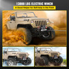 13000LBS Electric Winch 12V Synthetic Rope Off-road ATV UTV Truck Towing Trailer