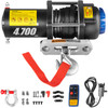 Electric Winch Truck Winch 12V 4700 LBS Synthetic Rope ATV Winch Off Road