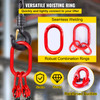 10ft Chain Sling With 4 Legs 5t Capacity Lever Chain Block Lifting Rigging