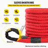 Kinetic Energy Recovery Rope Tow Rope 7/8"x31.5' 29300 LB w/ Carry Bag Red