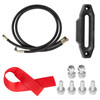 Hydraulic Winch, Anchor Winch 10000 lbs,Steel Cable Drive Winch for Towing