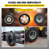 Tire Dolly 280 LBS Load Capacity Wheel Dolly Truck Tire Wheel Dolly Heavy Duty Cart Easy to Use Tire Lifting Tool