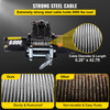 6000lbs 12V Recovery Electric Winch Truck Trailer Rope Remote Control