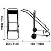 OutBoat Motor Stand, 350 LBS Board Motor Carrier, 160 KG Outboard Engine Stand, Six Wheels Boat Motor Dolly, Heavy Duty Multi Purposed Portable Boat Motor for Motor Repair, Maintenance, Storage