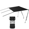T-top Shade Extension 5'x5' T-top Extension Kit with Telescopic Poles