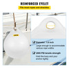 Boat Fender Buoy Ball Round 21" Anchoring Rafting Marking Mooring White