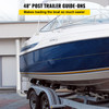 Boat Trailer Guide-on 48" Trailer Post Guide on with 2PCS PVC Tube Covers