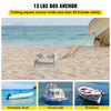 Folding Box Anchor Fold and Hold Anchor 13 lb Galvanized Steel Cube Anchor