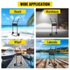 Boat Motor Stand, 130 LBS Outboard Motor Carrier, 60 KG Outboard Engine Stand, Two Wheels Boat Motor Dolly, Heavy Duty Multi Purposed Portable Boat Motor for Motor Repair, Maintenance, Storage