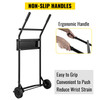 Boat Motor Stand, 130 LBS Outboard Motor Carrier, 60 KG Outboard Engine Stand, Two Wheels Boat Motor Dolly, Heavy Duty Multi Purposed Portable Boat Motor for Motor Repair, Maintenance, Storage