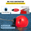 Boat Fender Buoy Ball Round 15" Anchoring Rafting Marking Mooring Red