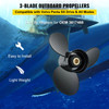 3817468 Outboard Propeller Boat Propeller 3-Blade 14 1/2 Diam. x 19" Pitch