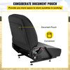 New Universal Folding Forklift Seat With Seatbelt Komatsu Angle Adjustable