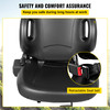 Universal Tractor Seat With Retractable Seat Belt Switch, Forklift Seat With 60Ã¸ Angel Backhoe, Lawn Mower Seat, Equipment Seat Compatible With Hyster, Tcm, Mitsubishi, And Nissan , Black