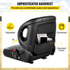 Universal Tractor Seat With Retractable Seat Belt Switch, Forklift Seat With 60ø Angel Backhoe, Lawn Mower Seat, Equipment Seat Compatible With Hyster, Tcm, Mitsubishi, And Nissan , Black