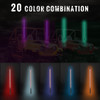 Led Whip Lights Lighted Whips for UTV Spiral RGB Color Led Lighted Whip 3ft 2pc