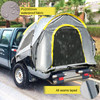 Truck Tent 6.4'-6.7' Truck Bed Tent, Full Size Pickup Tent, Truck Camper, 2-Person Sleeping Capacity, 2 Mesh Windows, Easy to Setup Truck Tents for Camping, Hiking, Fishing, Grey Color